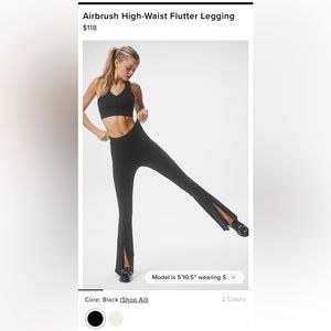 ALO Airbrush High-Waist Flutter Legging